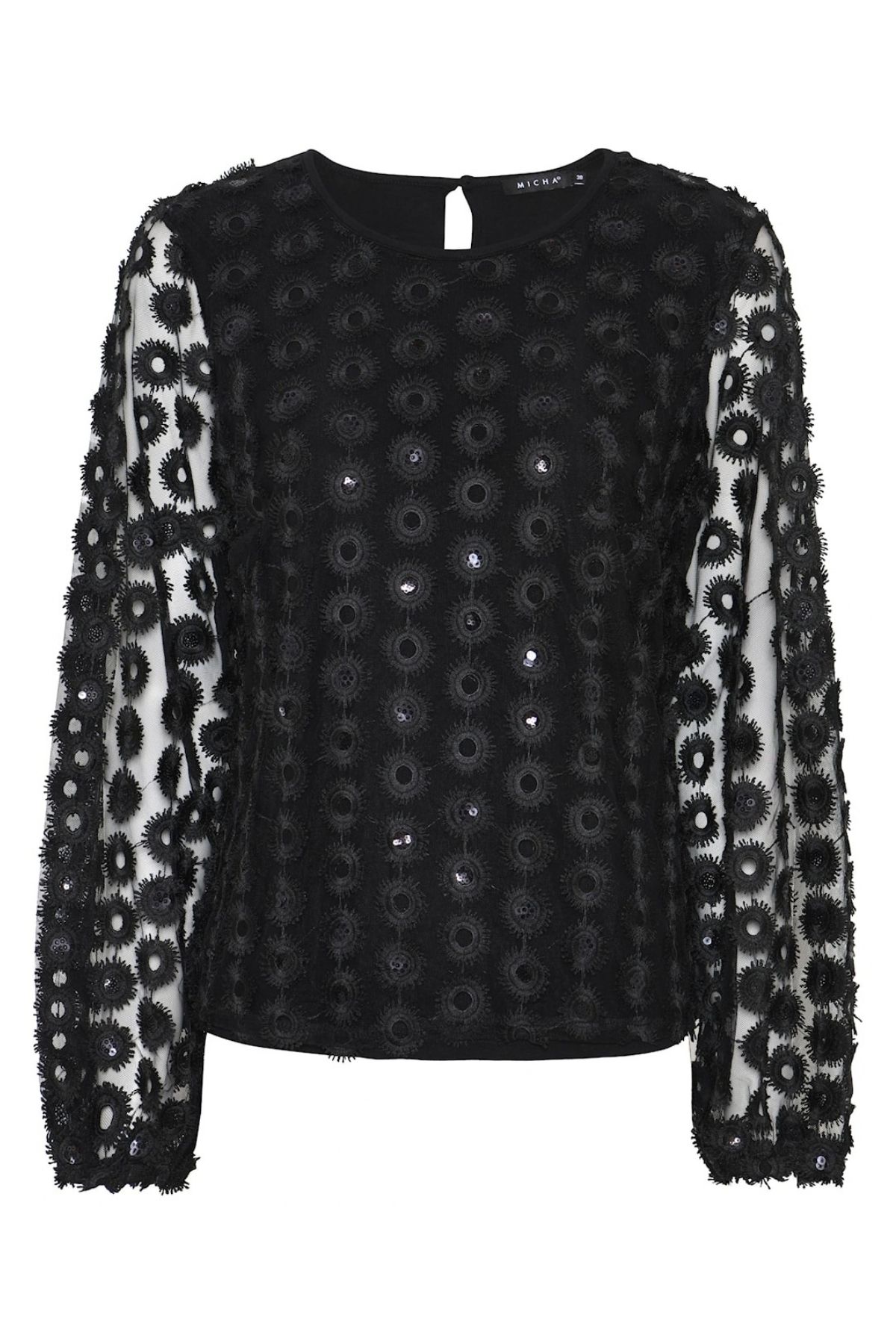 Micha Tröja BLOMME EIS H26 Black
