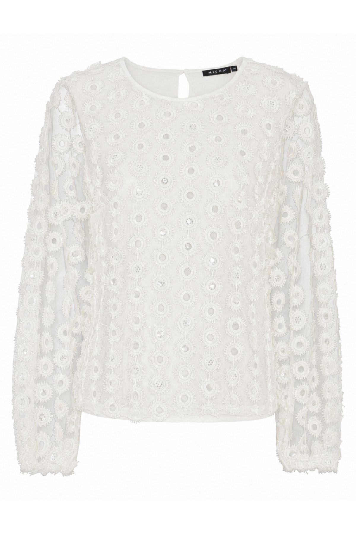 Micha Tröja BLOMME EIS H26 Offwhite