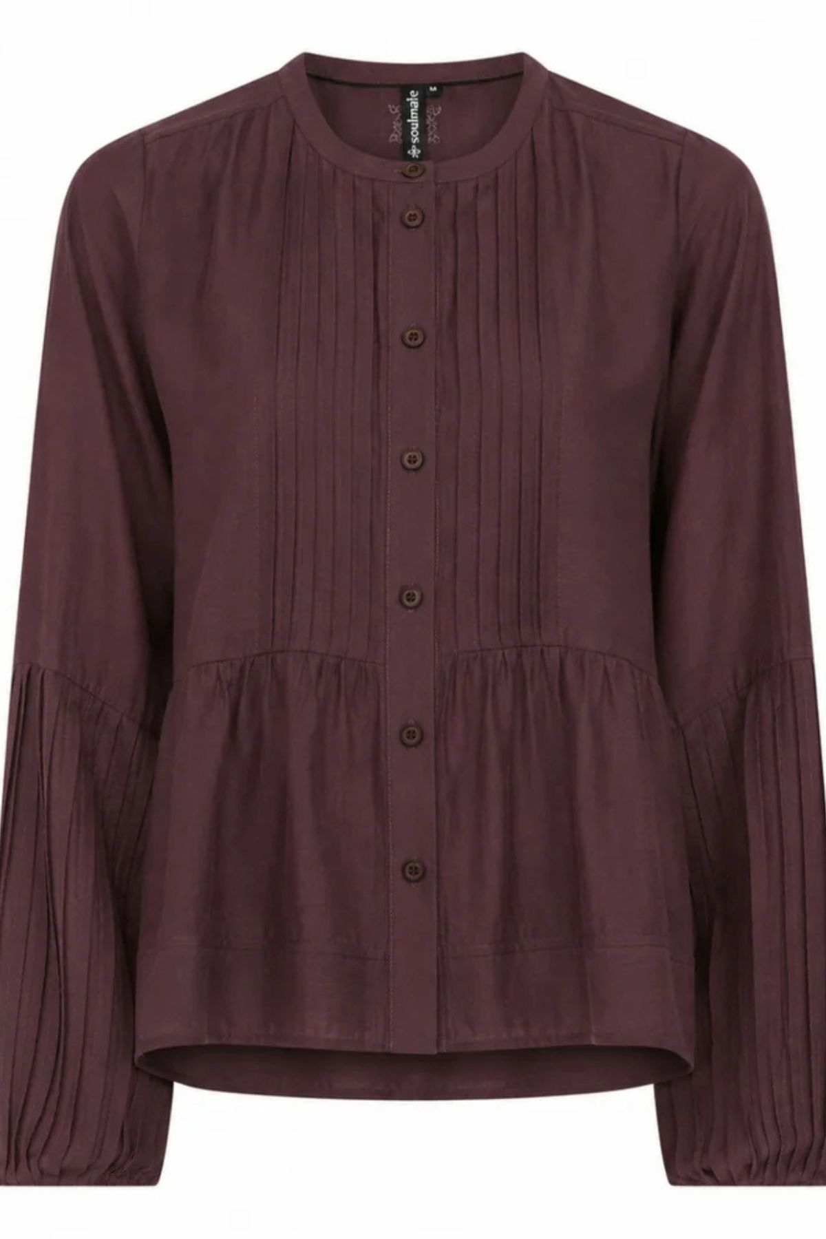 Soulmate Blus PHILLINE3 - 643 Dark Wine