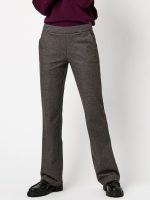 Jenny Wide Leg Wool Touch 89 Grey, fram